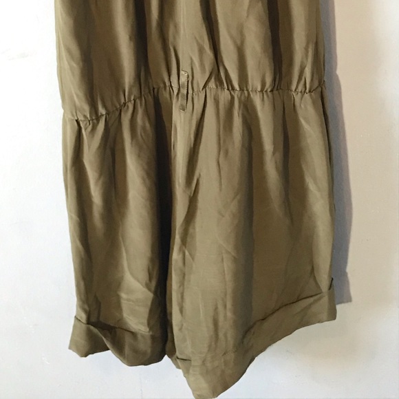 Fleur Wood 100% silk green romper size 1 - Picture 6 of 8